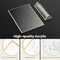 Gold Frames 8X10 Acrylic Sign Holder Double-Sided Picture Frames for Menu Holder Wedding Table Number Holder Christmas Photo Frames with Non-Marking Round Stickers -6 Pack